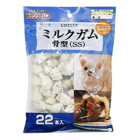 ≪あす楽対応≫ドッグタイムス　ミルクガム骨型SS　22本入 犬 デンタルケア オーラルケア 歯みがき ガム 歯磨きガム 歯みがきガム おやつ 骨 コーナン