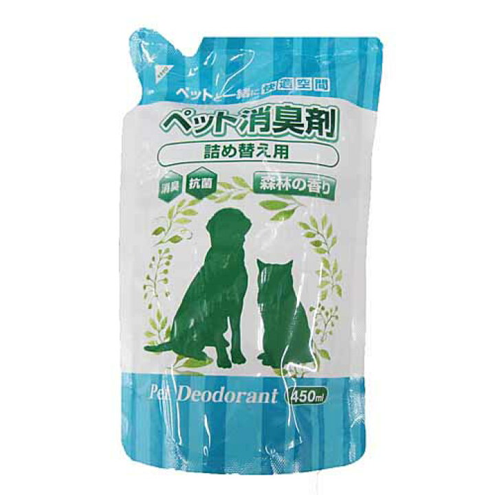 楽天市場 ペット用消臭スプレー 森林 つめかえ用 ４５０ｍｌ ペット 犬 猫 消臭 スプレー におい取り におい消し コーナン コーナンｅショップ 楽天市場店
