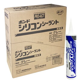 ≪あす楽対応≫コーナン オリジナル PROACT(プロアクト）　コニシ　シリコンシーラント　グレー　300ml　【シリコーンシーラント　シリコンコーク】　×10本セット