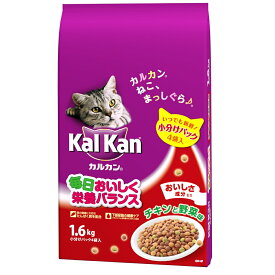 ≪あす楽対応≫マース カルカン　ドライ　チキンと野菜味　1．6kg