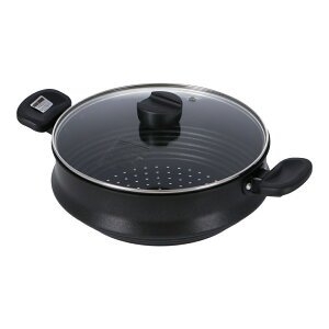 コーナン オリジナル LIFELEX 兼用蒸し器20−24 KHK05−6749約幅370x奥行252x高さ136mm