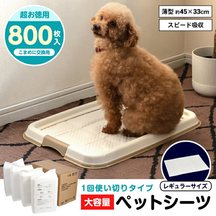 楽天市場 あす楽対応 コーナン オリジナル 薄型ペットシーツ レギュラー ８００枚 通販限定品 コーナンｅショップ 楽天市場店