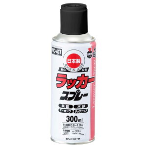 コーナン オリジナル PROACT ラッカースプレー300ml つや消し黒×12本セット