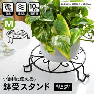 【ポイント5倍 4/9(木)〜】コーナン オリジナル LIFELEX 鉢受スタンド M ブラック KT09−5608約幅305×奥…