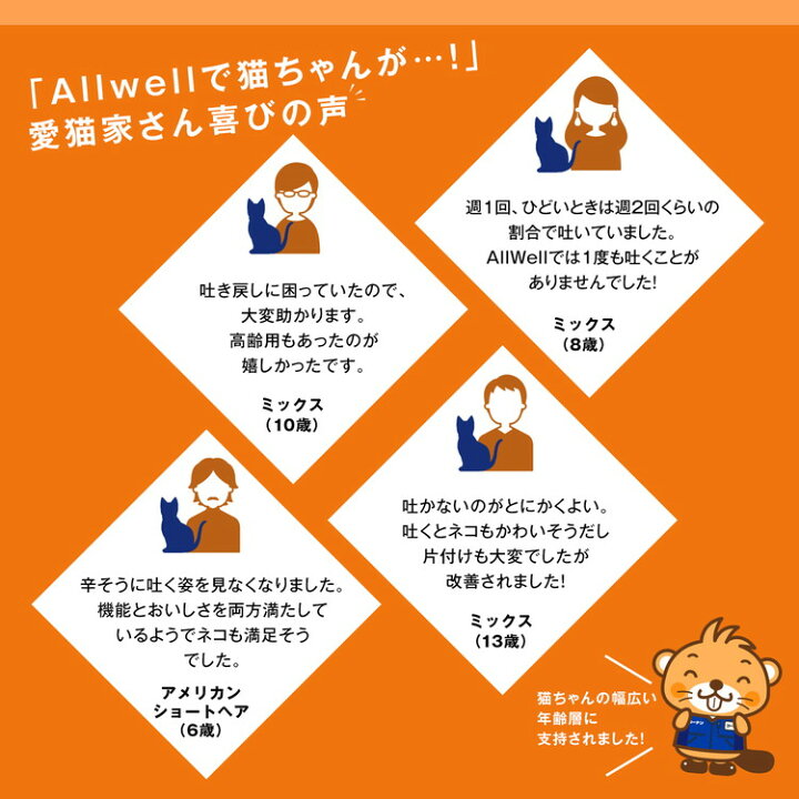 楽天市場】ユニ・チャーム オールウェル(AllWell)キャットフード ドライ 10歳以上の腎臓の健康維持用 フィッシュ味 吐き戻し軽減 1.5kg : コーナンeショップ 楽天市場店 楽天市場】ユニ・チャーム オールウェル(AllWell)キャットフード ドライ 10歳以上の腎臓の健康維持用 フィッシュ味 吐き戻し軽減 1.5kg : コーナンeショップ 楽天市場店