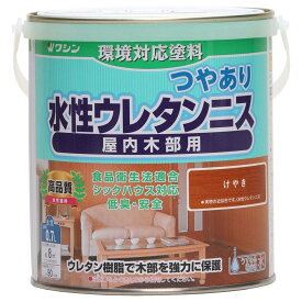 ≪あす楽対応≫和信ペイント 水性ウレタンニス0.7L ケヤキ塗料・補修用品 塗料 ニス