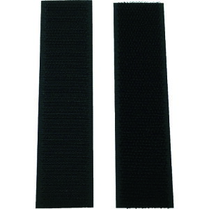 【ポイント3倍 10/30〜10/31まで】【メーカー直送T】ユタカメイク マジックテープ PP用ピタロック 25mm×100mm ブラック G307