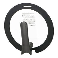 コーナンオリジナル LIFELEX　立てれるガラス蓋　20cm　G20−21006BK