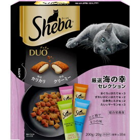 マースジャパンリミテッド シーバ　デュオ　厳選海の幸セレクション　200g約幅147mm×高さ167mm×奥行62mm