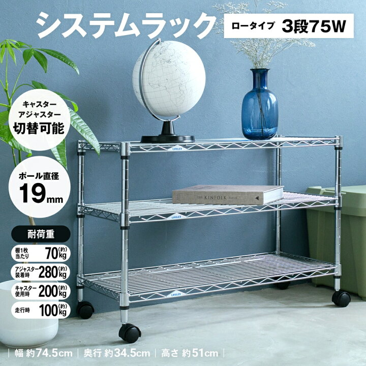 楽天市場】【ポイント5倍 4/9(木)〜】ラック スチール メタル ワイヤー 