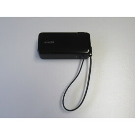 【中古品】 Anker Power Bank (10000mAh, Fusion, Built-In USB-C ケーブル)　A1637 アンカー モバイルバッテリー 送料無料！
