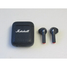 【中古品】 Marshall MinorIII マーシャル ワイヤレスイヤホン ネイビー 送料無料！