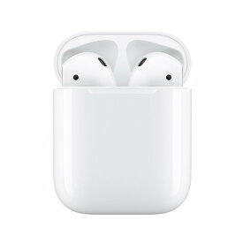 【中古品】 Apple AirPods with Charging Case MV7N2J/A アップル エアポッズ 第2世代 ワイヤレスイヤホン 送料無料！ エアポッズ 正規品