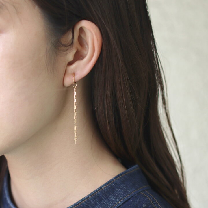楽天市場】ピアスチャーム 両耳 フープピアス フープイヤリング ピアス 