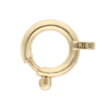 【単品1個売り】引き輪ヒキワスプリングクラスプ6.0mm6ミリ留め具エンドパーツネックレスパーツジュエリーパーツ地金貴金属パーツK18PT85018金プラチナ日本製本格ジュエリーリフォームハンドメイドDIYアクセサリーパーツ刻印入り手芸用品プロ仕様