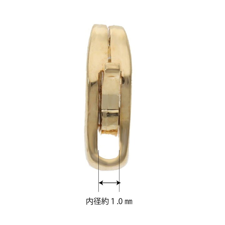 楽天市場】カニカン7.2mm フック 金具 留め具 エンドパーツ カニフック 