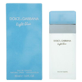 ドルチェ＆ガッバーナ ライトブルー DOLCE&GABBANA D&G オードトワレ EDT SP 50ml | ユニセックス 香水 フレグランス 男性用 女性用 男性 女性 男女兼用 ギフト プレゼント 誕生日 彼氏 彼女 ドルガバ 香り アップル ジャスミン ローズ ムスク 爽やか 青