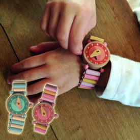 Egmont toys おもちゃの腕時計 全2種 ブルー/ピンク エグモントトイズ