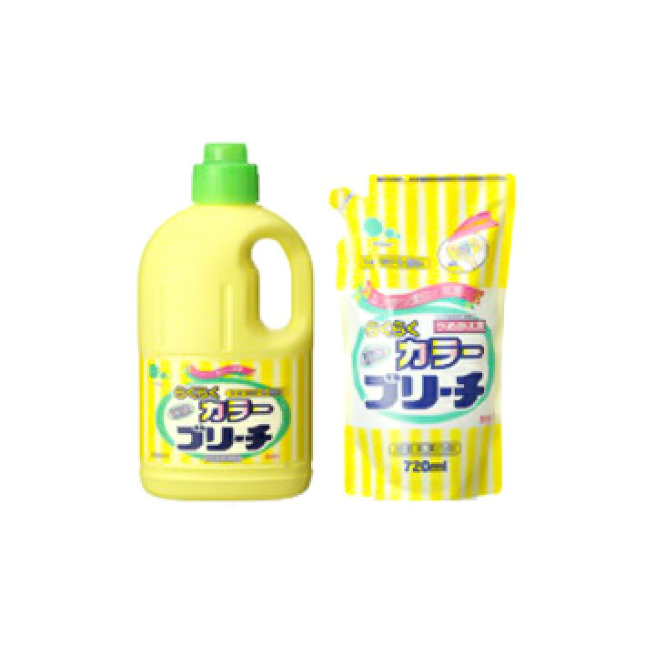 【6本入りケース配送】ミツエイ らくらくカラーブリーチ2リットル≪検索用≫【05P05Dec15】 介護・健康用品相談 吉縁 らくらくブリーチ つめかえ用 720ml