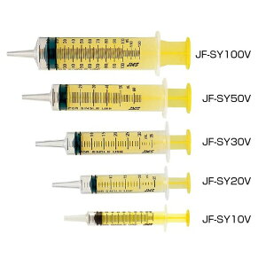 【ケース販売】ジェイフィード シリンジ 20ml JF-SY20V 50本入 キャップ無し 注入器 経腸栄養(胃ろう・いろう・PEG・ペグ・胃瘻用)