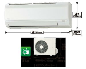 Ri Relala()BV[Y GAR 6p 2.2kW CSH-B22CR-W zCg