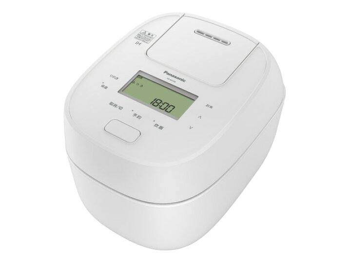 楽天市場】パナソニック 可変圧力IHジャー炊飯器 SR-M10B-W（ホワイト 