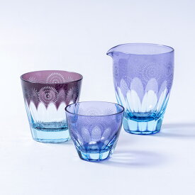 江戸切子 砂切子 花火 送料無料 専用巾着 桐箱入り 伝統工芸品 椎名切子 おしゃれ かわいい ギフト プレゼント 母の日 父の日 敬老の日 お祝い GLASS-LAB株式会社