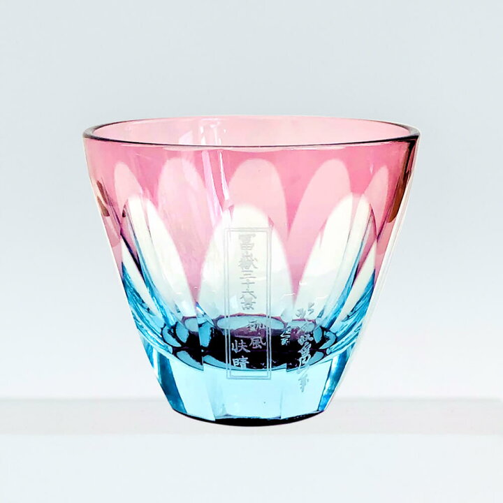 楽天市場】手づくり 彫刻 伝統工芸品 GLASSLAB 江戸切子 椎名切子 砂 