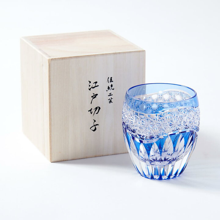 楽天市場】ガラス食器 桐箱入り ギフト 伝統工芸品 東亜硝子工芸 江戸 