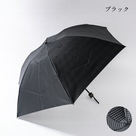 東京洋傘 ダブルフェイス ミニチェック 折りたたみ傘 株式会社市原