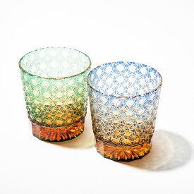 江戸切子 縁繋ぎ クリスタルガラス ロックグラス 酒器 株式会社玻璃匠山田硝子