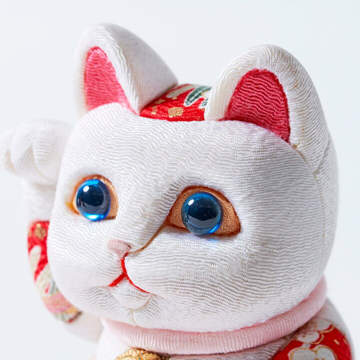 楽天市場】江戸木目込 招き猫 かわいい 置物 インテリア まねきねこ 