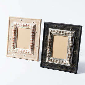 フォトフレーム ポストカード入れ 写真入れ 額縁 ハンドメイド 伝統工芸品 東京額縁 PearlFrame 白 黒 株式会社富士製額