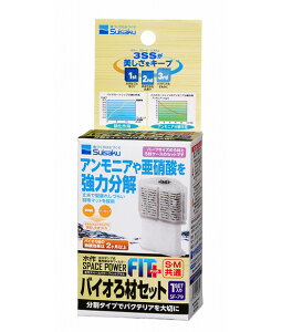 □水作 スペースパワーフィットプラス バイオ ろ材セット SF-79  送料無料 但、一部地域除 2点目より300円引