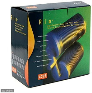 □カミハタRioツインプロフィルターカートリッジ(Rio+1700〜3100対応)送料無料 但、一部地域除 2点目より300円引