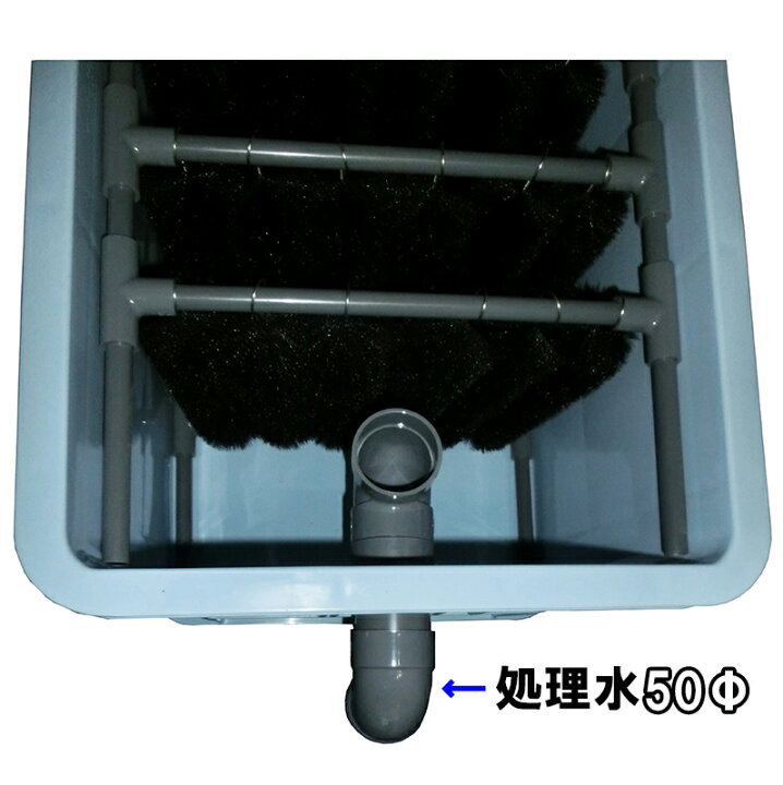 楽天市場】☆1〜3tの池・水槽用濾過槽 岩崎電気殺藻灯用蓋付 同梱不可 