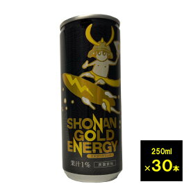 湘南ゴールドエナジー 250ml 1ケース 30本 【送料無料　北海道、九州、沖縄、離島を除く】 エナジードリンク ご当地 エナジー 湘南 湘南ゴールドSHONAN GOLD ENERGY