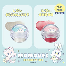 モモレイコスメティックス リップ＆ハイライト リコスパークル リップ＆チーク ピンコピンク