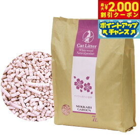 【最大2000円OFFクーポン！＆店内ポイント最大54倍！マラソン限定！】Petio ペティオ アドメイト ADD.MATE サクラの香りの猫砂 7L 猫用品 ねこグッズ ペットグッズ ペット用品