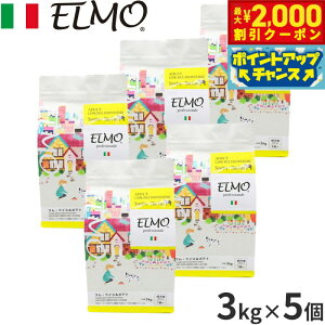 �y�ő�2000�~OFF�N�[�|���I���X���|�C���g�ő�50�{�I�}���\������I�z�G���� ELMO �h�b�O�t�[�h �A�_���g �����E���C�X���|�e�g �v���t�F�b�V���i�[�� 3kg×5�� ���Y�� ���^�� ����