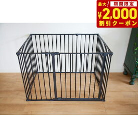 【2000円OFFクーポン！＆店内ポイント最大66倍！本日限定！】スカンジナビアン ペットデザイン ペットケージ XL ブラック 送料無料【代引き不可】