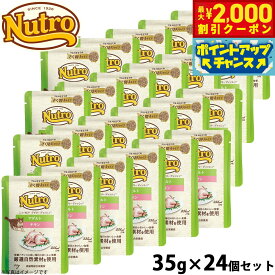 【2000円OFFクーポン！＆エントリーでポイント+20倍！本日限定！】ニュートロ キャットフード ウェット デイリーディッシュ アダルト チキン ザク切りパウチ 35g×24個