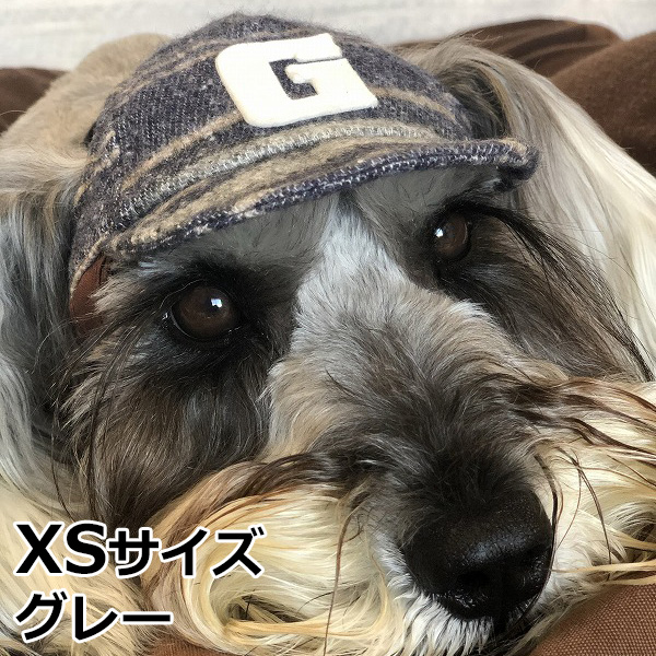 犬の帽子 ガーデンオブエデン ベースボールCAP flannel 送料無料 店内ポイント最大34.5倍 永遠の定番 グレー 可愛い XS 小型犬 おしゃれ 定価