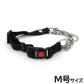 【最大2000円OFFクーポン！＆店内ポイント最大54倍！本日限定！】ジウォーク GEWALK ウォーキングフリー トレーニング チェーンカラー 首輪 M号 ブラック