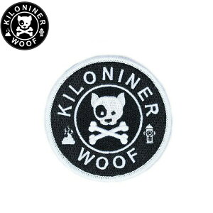 y400~OFFN[|IGg[Ń|Cg+4{I101IzKILONINER LiCi[ JX^}CYppb` Mini Dog and Crossbones Patch Black/White by
