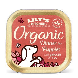 リリーズキッチン ドッグフード ウェットフード 子犬用オーガニックディナー 150g 無添加 犬(コジコジ)