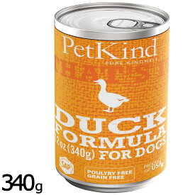 【店内ポイント最大42倍！本日限定！】ペットカインド ザッツイット That's It SAPダック 340g 犬 ドッグフード ウェットフード 缶詰 一般食 全犬種 全年齢 低アレルギー 単一タンパク 合成保存料不使用 人工香料 着色料不使用