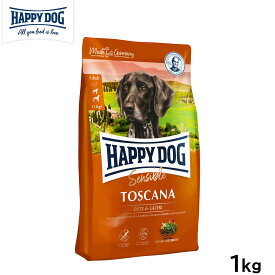 ハッピードッグ HAPPY DOG ドッグフード センシブル トスカーナ ダック＆サーモン ウェイトケア（成犬〜シニア犬用） 1kg