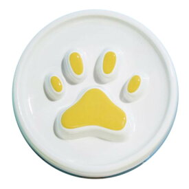 【店内ポイント最大42倍！本日限定！】Petifam ペティファーム 肉球フードボウル M イエロー
