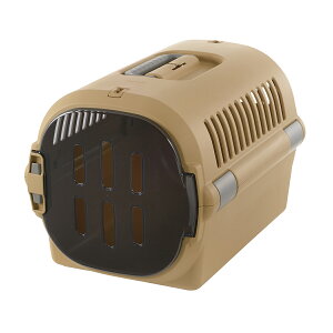 【店内ポイント最大39倍!本日限定!】リッチェル Richell キャンピングキャリーファイン M ブラウン 犬 猫 ペットキャリー クレート ハウス 超小型犬 小型犬 ハード スモークドア 水洗い可 お